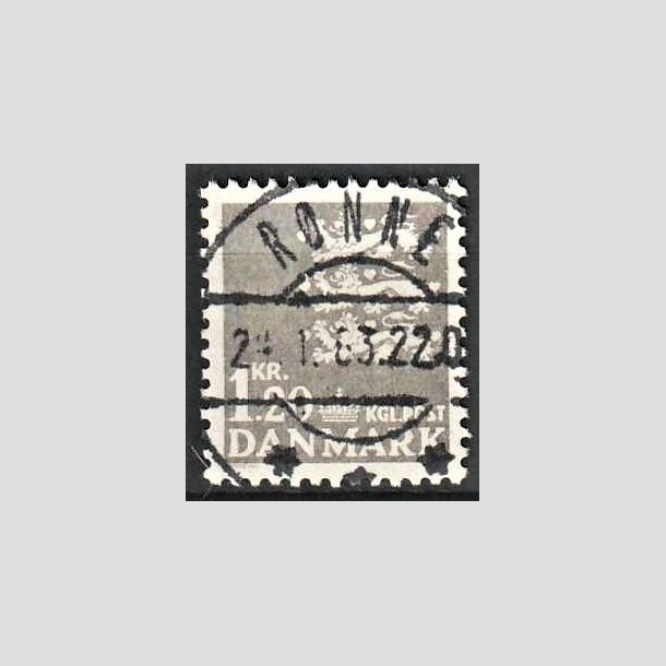 FRIMRKER DANMARK | 1962 - AFA 403 - Rigsvben 1,20 Kr. gr - Lux Stemplet Rnne