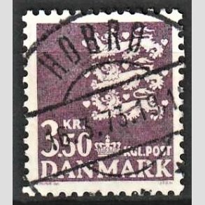 FRIMRKER DANMARK | 1972 - AFA 529 - Rigsvben 3,50 Kr. violet - Pragt Stemplet Hobro