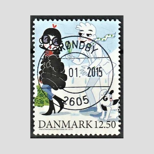 FRIMRKER DANMARK | 2010 - AFA 1639 - Vintereventyr - 12,50 Kr. flerfarvet - Pragt Stemplet