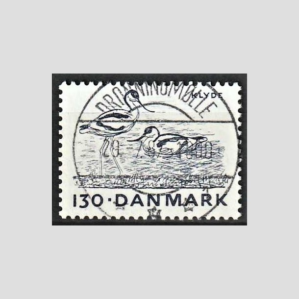 FRIMRKER DANMARK | 1975 - AFA 603 - Truede dyr - 130 re bl - Lux Stemplet Dronningmlle (Pragtmrke)