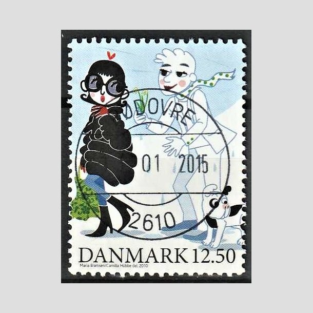 FRIMRKER DANMARK | 2010 - AFA 1639 - Vintereventyr - 12,50 Kr. flerfarvet - Pragt Stemplet