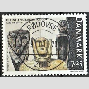 FRIM�RKER DANMARK | 2007 - AFA 1497 - Internationalt polar�r - 7,25 Kr. flerfarvet - Pragt Stemplet