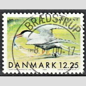 FRIM�RKER DANMARK | 1999 - AFA 1225 - Danske tr�kfugle - 12,25 Kr. Havterne - Pragt Stemplet Br�dstrup