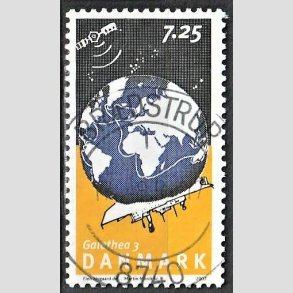 FRIM�RKER DANMARK | 2007 - AFA 1506 - Galathea 3. - 7,25 Kr. flerfarvet - Pragt Stemplet Br�dstrup