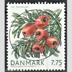 FRIMRKER DANMARK | 2008 - AFA 1558 - Vinterbr - 7,75 kr. taks - Pragt Stemplet