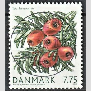 FRIM�RKER DANMARK | 2008 - AFA 1558 - Vinterb�r - 7,75 kr. taks - Pragt Stemplet