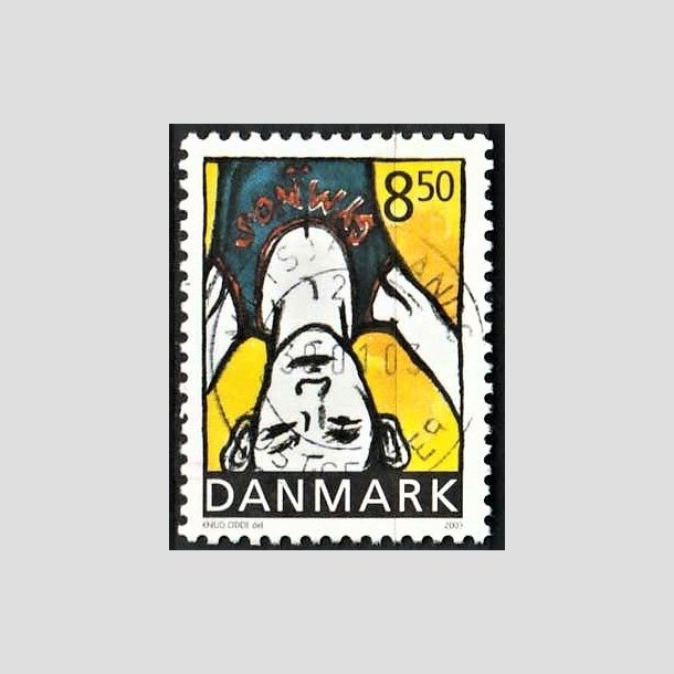 FRIMRKER DANMARK | 2002 - AFA 1344 - Sport og ungdom - 8,50 Kr. Atletik - Pragt Stemplet