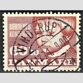 FRIMRKER DANMARK | 1971 - AFA 512 - Brnenes kontor - 60 + 10 re brunrd - Pragt Stemplet Vinderup