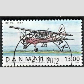 FRIM�RKER DANMARK | 2006 - AFA 1481 - Ellehammer - 13,00 Kr. flerfarvet - Pragt Stemplet