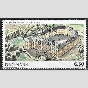 FRIM�RKER DANMARK | 2004 - AFA 1393 - Frederiksberg Slot - 6,50 Kr. flerfarvet - Pragt Stemplet