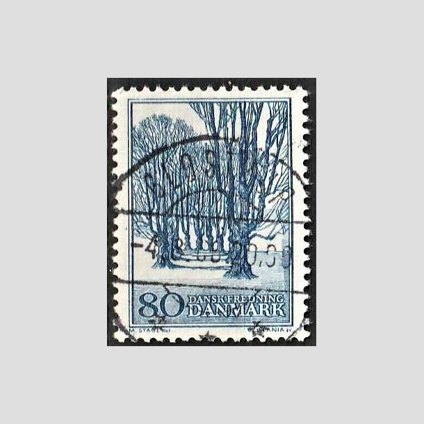 FRIMRKER DANMARK | 1966 - AFA 446 - Holte All - 80 re bl - Lux Stemplet Glostrup