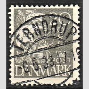 FRIM�RKER DANMARK | 1927 - AFA 170 - Karavel 20 �re gr� - Lux Stemplet Terndrup