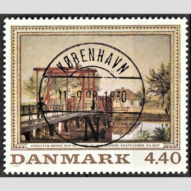 FRIMRKER DANMARK | 1989 - AFA 949 - Maleriserie 3. - 4,40 Kr. flerfarvet - Pragt Stemplet Kbenhavn