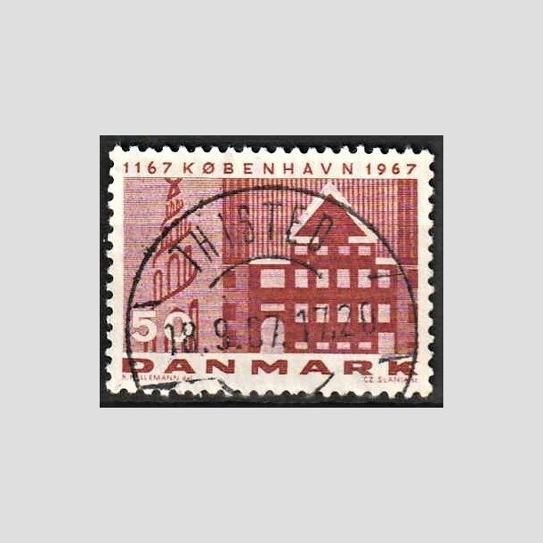 FRIMRKER DANMARK | 1967 - AFA 456 - Kbenhavn 800 r - 50 re brunrd - Lux Stemplet Thisted