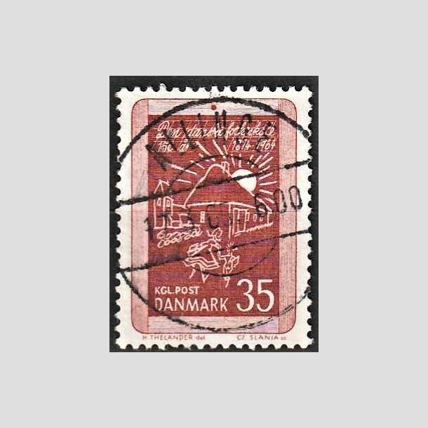 FRIMRKER DANMARK | 1964 - AFA 423 - Skolevsnet 150 r - 35 re rdbrun - Pragt Stemplet Allinge