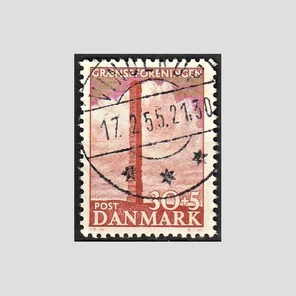 FRIMRKER DANMARK | 1953 - AFA 345 - Skamlingsbanken - 30 + 5 re rd - Pragt Stemplet Vinderup