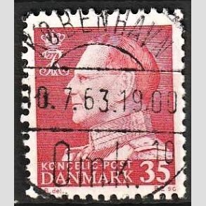 FRIMRKER DANMARK | 1963 - AFA 415 - Fr. IX 35 re rd - Lux Stemplet