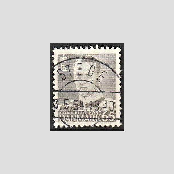 FRIMRKER DANMARK | 1952-53 - AFA 340 - Fr. IX 65 re gr - Lux Stemplet Stege