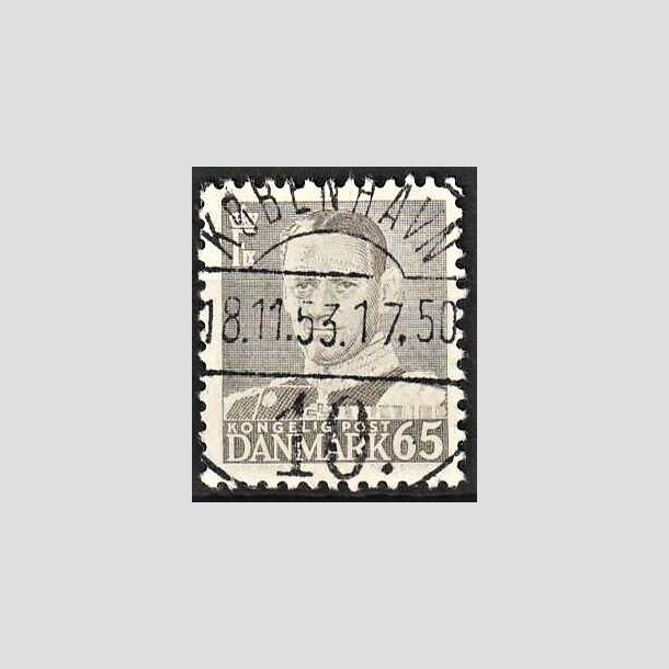 FRIMRKER DANMARK | 1952-53 - AFA 340 - Fr. IX 65 re gr - Lux Stemplet 