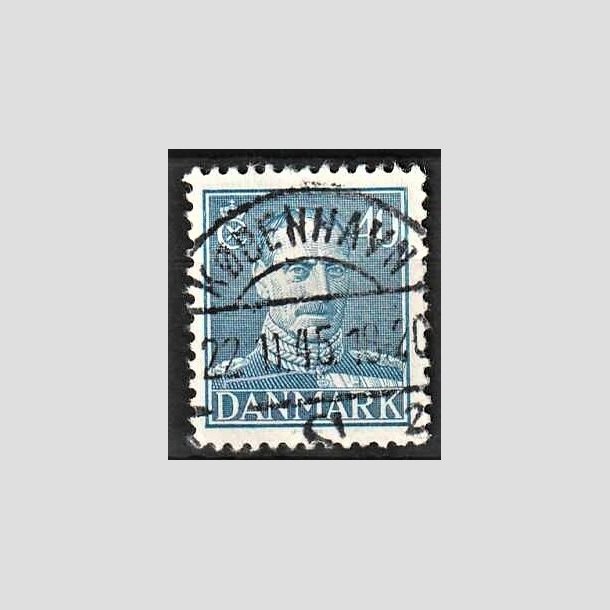 FRIMRKER DANMARK | 1942-44 - AFA 280 - Chr. X 40 re bl - Lux Stemplet