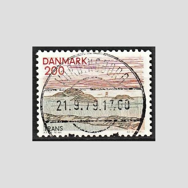 FRIMRKER DANMARK | 1979 - AFA 688 - Nordjylland - 200 re flerfarvet - Pragt Stemplet Vordingborg