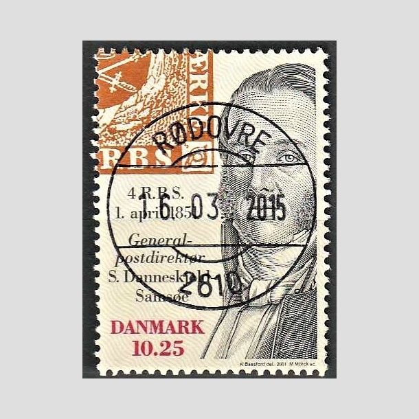 FRIMRKER DANMARK | 2001 - AFA 1279 - Frimrket 150 r - 10,25 Kr. flerfarvet - Lux Stemplet Rdovre