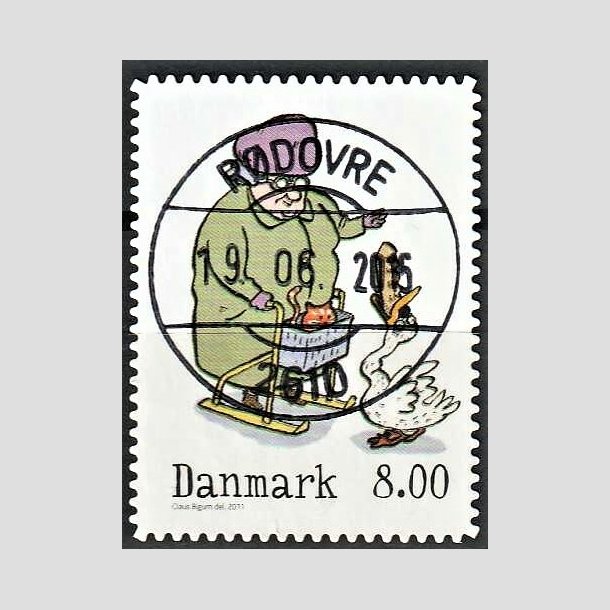 FRIMRKER DANMARK | 2011 - AFA 1683a - Vintereventyr - 8,00 Kr. flerfarvet - Pragt Stemplet Rdovre