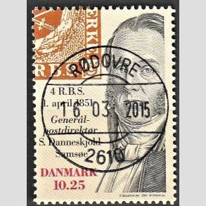 FRIMRKER DANMARK | 2001 - AFA 1279 - Frimrket 150 r - 10,25 Kr. flerfarvet - Lux Stemplet Rdovre