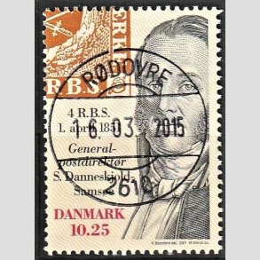 FRIMRKER DANMARK | 2001 - AFA 1279 - Frimrket 150 r - 10,25 Kr. flerfarvet - Lux Stemplet Rdovre