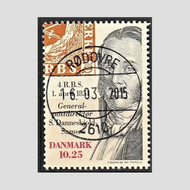 FRIMRKER DANMARK | 2001 - AFA 1279 - Frimrket 150 r - 10,25 Kr. flerfarvet - Lux Stemplet Rdovre