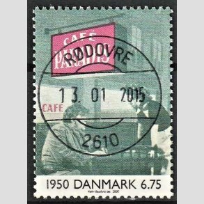 FRIMRKER DANMARK | 2000 - AFA 1259 - 1900 tallet serie 3 - 6,75 Kr. Dansk film - Pragt Stemplet