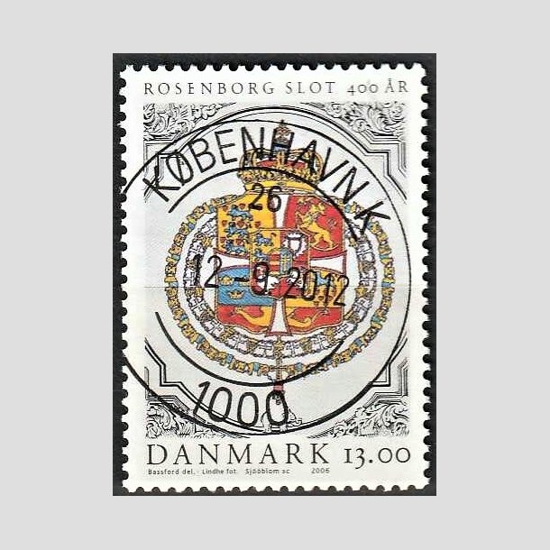 FRIMRKER DANMARK | 2006 - AFA 1465 - Rosenborg Slot 400 r. - 13,00 Kr. Rigsvbnet - Pragt Stemplet 