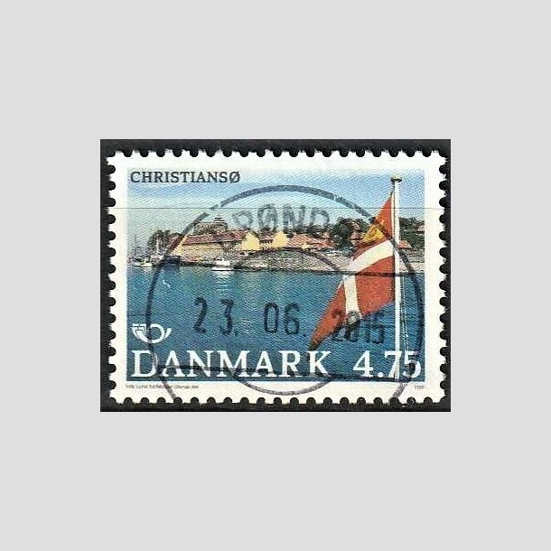 FRIMRKER DANMARK | 1991 - AFA 0993 - Turistml - 4,75 Kr. flerfarvet - Pragt Stemplet 