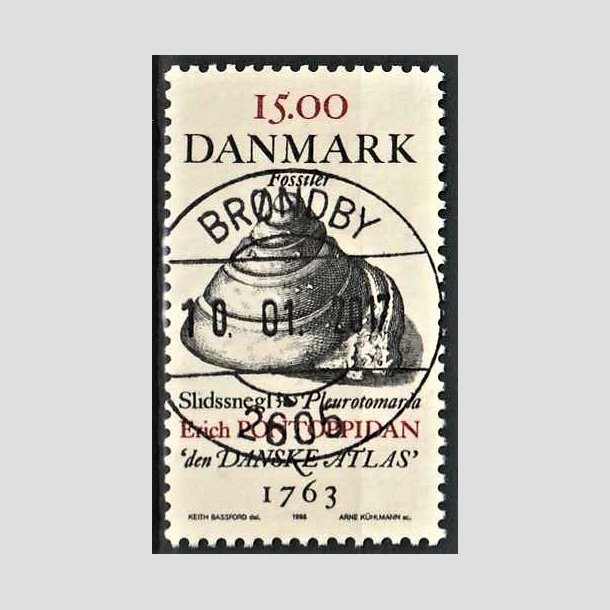 FRIMRKER DANMARK | 1998 - AFA 1194 - Fossiler - 15,00 Kr. flerfarvet - Lux Stemplet