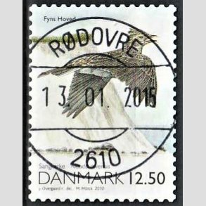 FRIMRKER DANMARK | 2010 - AFA 1602E - Danmarks natur - 12,50 Kr. flerfarvet - Lux Stemplet