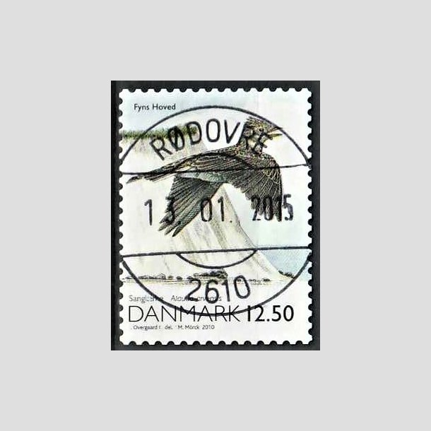 FRIMRKER DANMARK | 2010 - AFA 1602E - Danmarks natur - 12,50 Kr. flerfarvet - Lux Stemplet