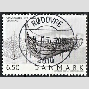 FRIM�RKER DANMARK | 2004 - AFA 1402 - Vikingeskibsmuseet - 6,50 Kr. Udstilling - Pragt Stemplet R�dovre