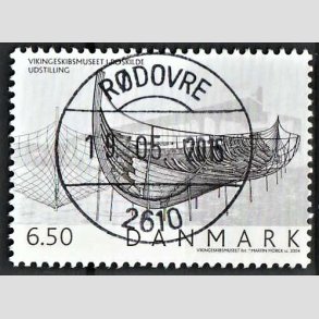 FRIM�RKER DANMARK | 2004 - AFA 1402 - Vikingeskibsmuseet - 6,50 Kr. Udstilling - Pragt Stemplet R�dovre