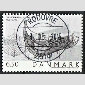 FRIM�RKER DANMARK | 2004 - AFA 1402 - Vikingeskibsmuseet - 6,50 Kr. Udstilling - Pragt Stemplet R�dovre