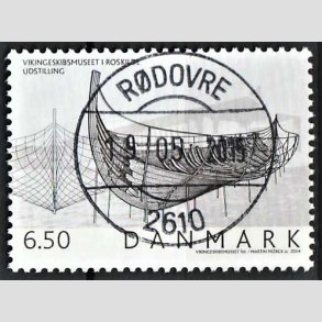 FRIM�RKER DANMARK | 2004 - AFA 1402 - Vikingeskibsmuseet - 6,50 Kr. Udstilling - Pragt Stemplet R�dovre