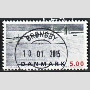 FRIM�RKER DANMARK | 1998 - AFA 1175 - Storeb�ltsforbindelsen - 5,00 Kr. �stbroen - Lux Stemplet