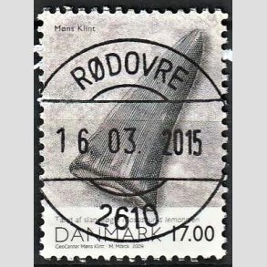 FRIM�RKER DANMARK | 2009 - AFA 1574 - Danmarks natur II - 17,00 Kr. flerfarvet - Pragt Stemplet