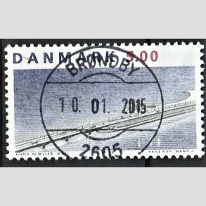 FRIM�RKER DANMARK | 1998 - AFA 1174 - Storeb�ltsforbindelsen - 5,00 Kr. Vestbroen - Pragt Stemplet