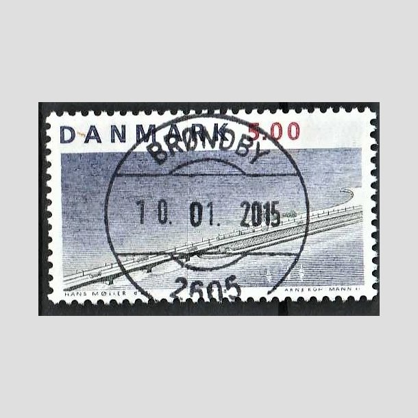 FRIMRKER DANMARK | 1998 - AFA 1174 - Storebltsforbindelsen - 5,00 Kr. Vestbroen - Pragt Stemplet