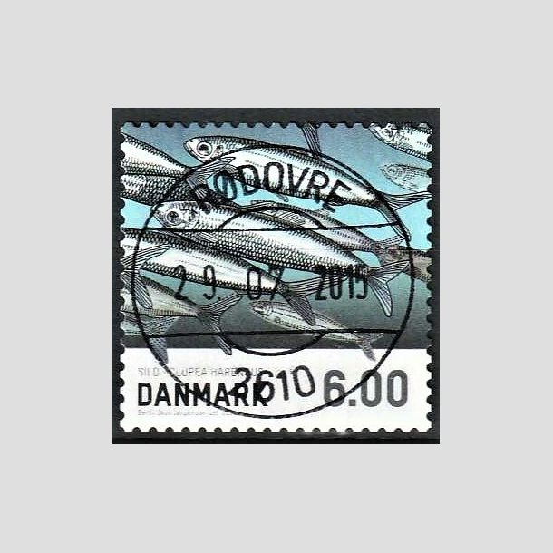 FRIMRKER DANMARK | 2013 - AFA 1726 - Fisk - 6,00 Kr. sild - Pragt Stemplet