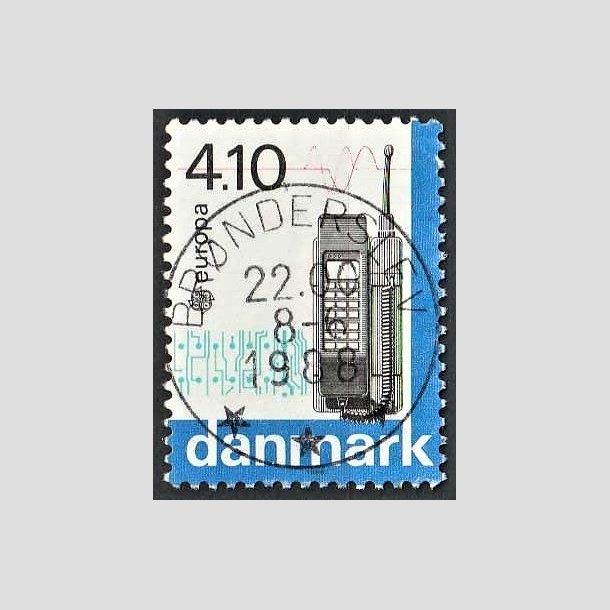 FRIMRKER DANMARK | 1988 - AFA 912 - Europamrker - 4,10 Kr. flerfarvet - Pragt Stemplet Brnderslev