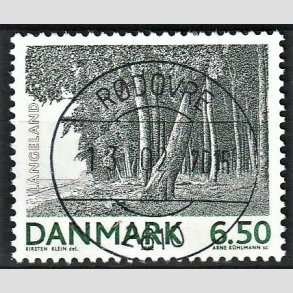 FRIM�RKER DANMARK | 2002 - AFA 1317 - Landskabsbilleder - 6,50 Kr. Langeland - Pragt Stemplet