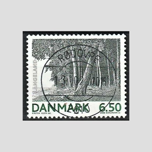 FRIMRKER DANMARK | 2002 - AFA 1317 - Landskabsbilleder - 6,50 Kr. Langeland - Pragt Stemplet