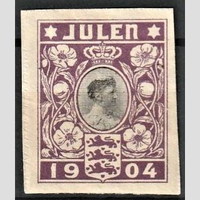 JULEMRKER DANMARK | 1904 - Dronning Louise UTAKKET - Ubrugt
