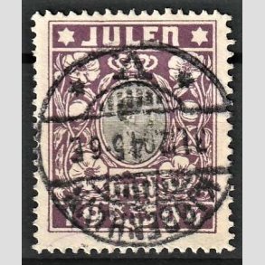 JULEMRKER DANMARK | 1904 - Dronning Louise - Stemplet